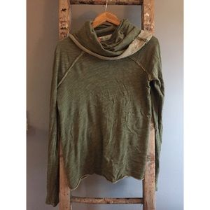 Free people Olive long sleeve